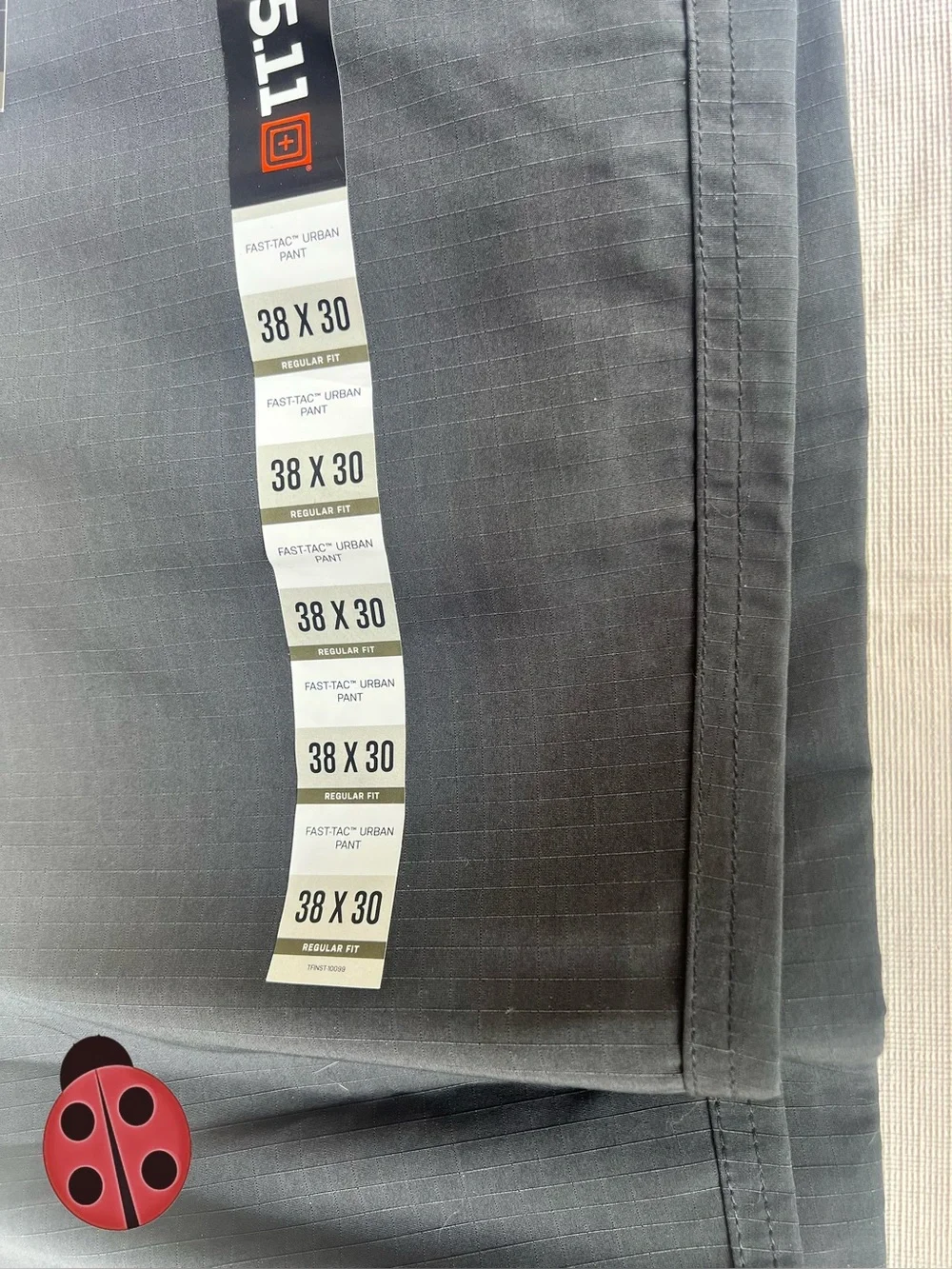 Men’s 5.11 Tactical FAST TAC Tag in Black, Gray - Picture 3 of 6
